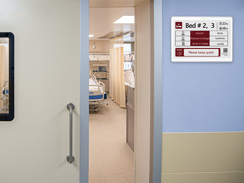 digital patient room signage
