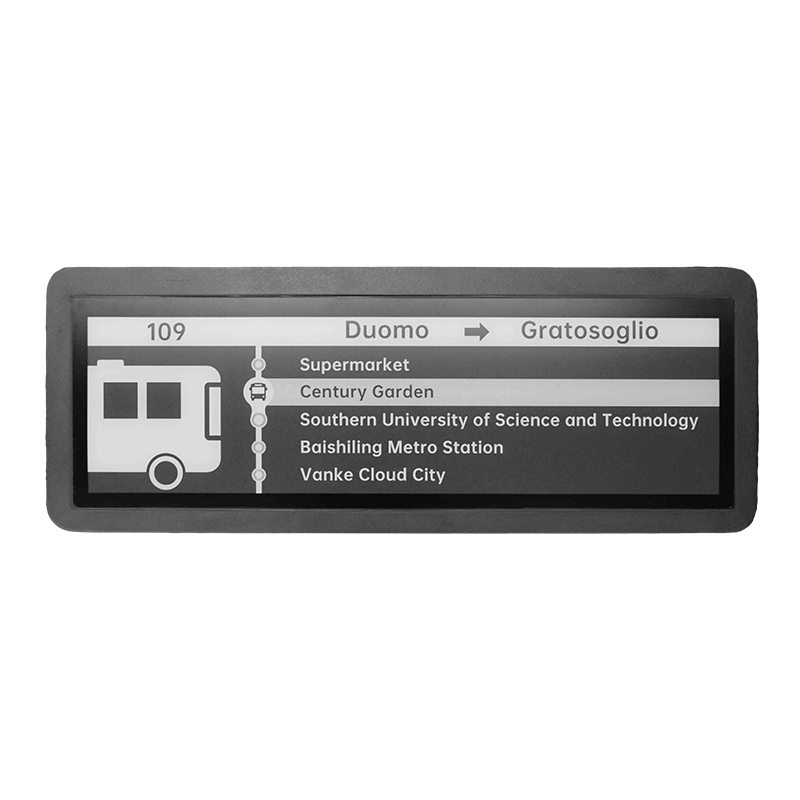 E-ink Sign with Flight Train Information_1