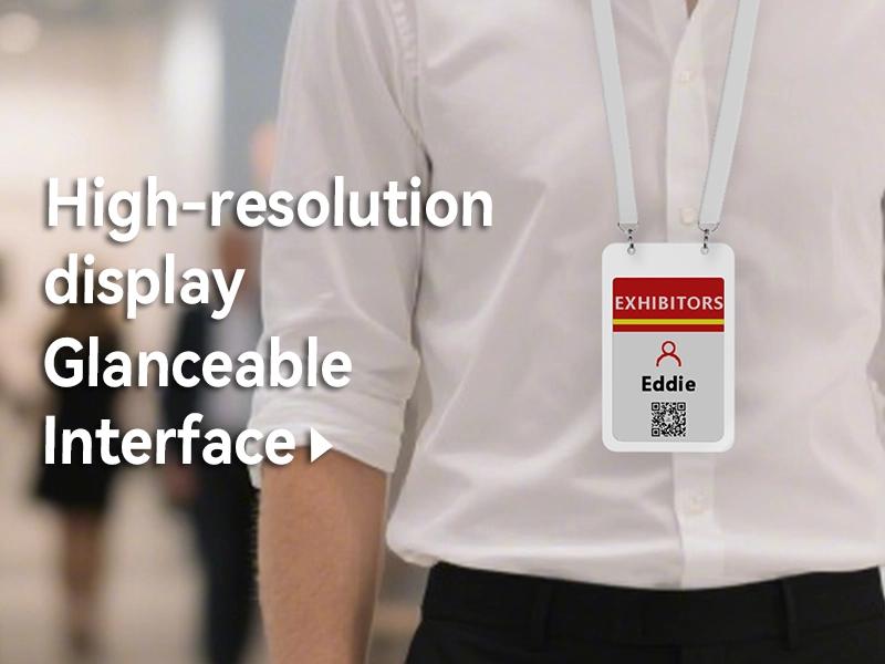 e ink name badge